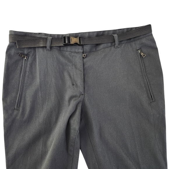 PRADA SPORT Linea Rossa Tech Equestrian Pants Y2K Vibe sz 46 (US 10-12) - Picture 4 of 17